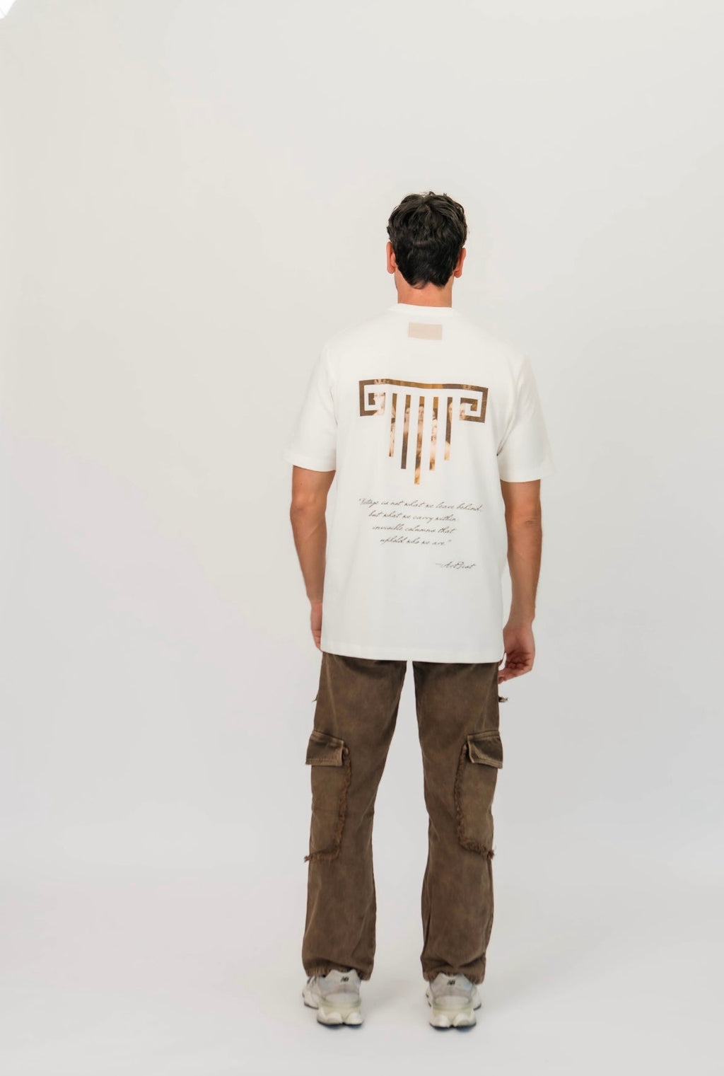Artdist verse ivory t-shirt