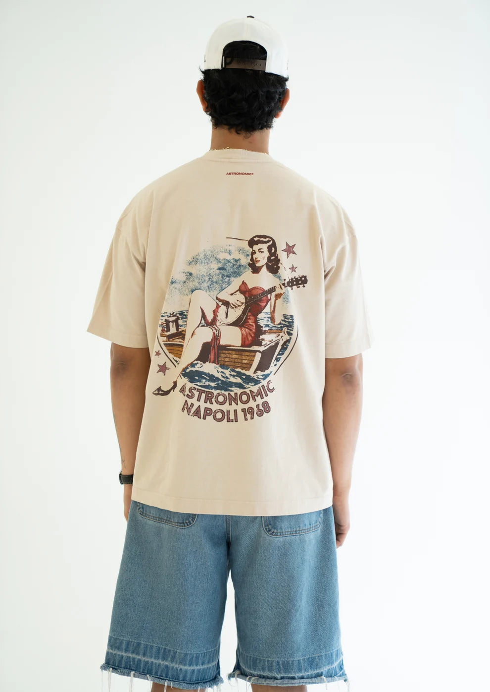 Astronomic Camiseta Donna Napoletana - Beige