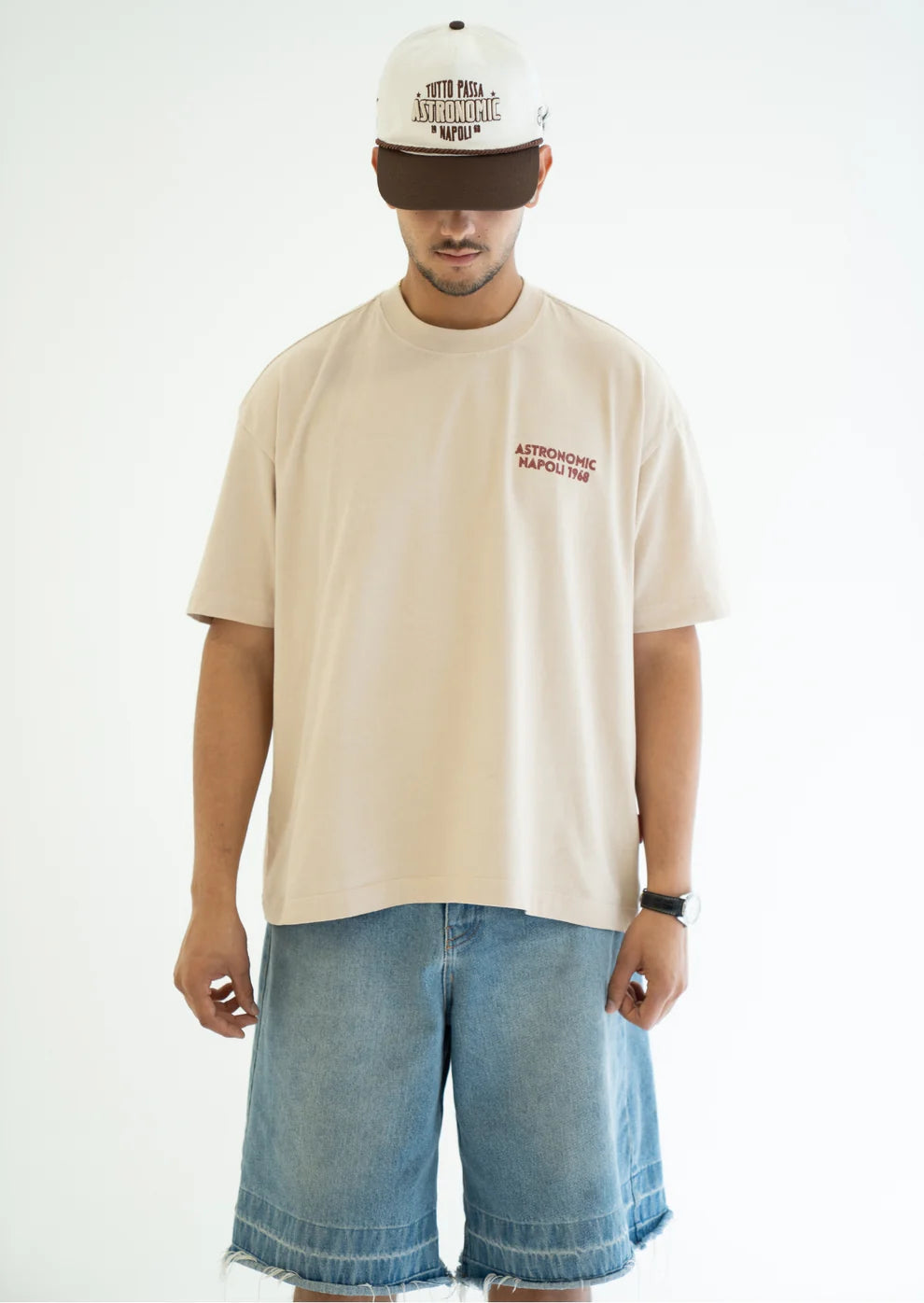 Astronomic Camiseta Donna Napoletana - Beige