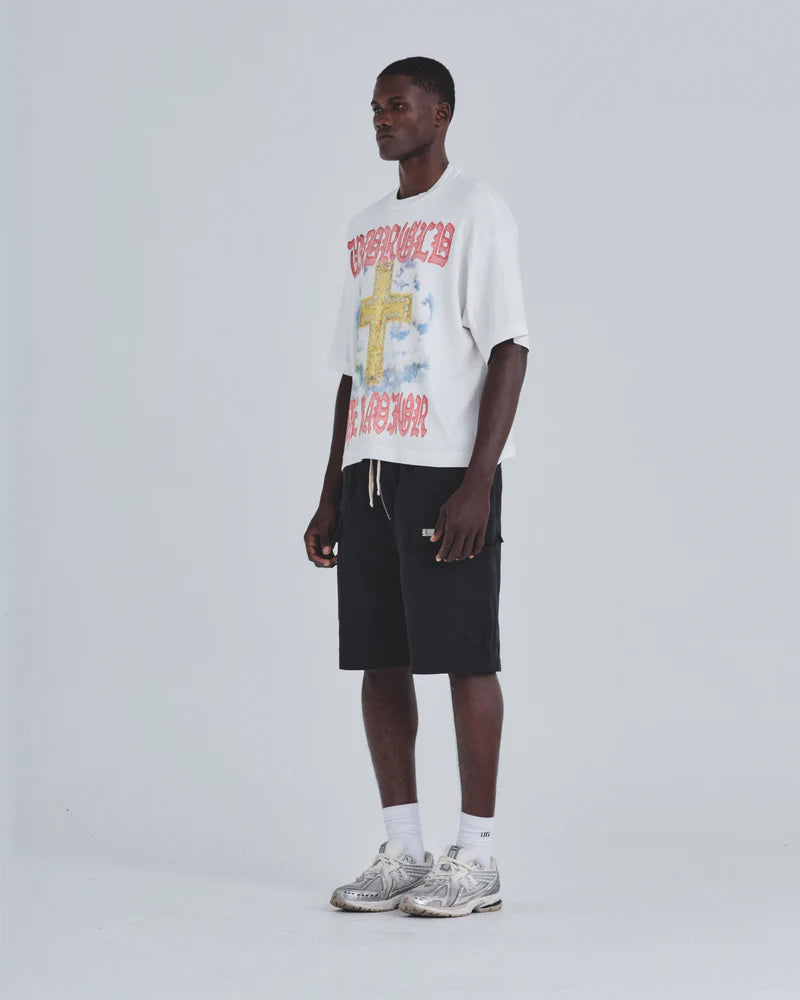Undergold Holy State The Savior Boxy Fit Tshirt White