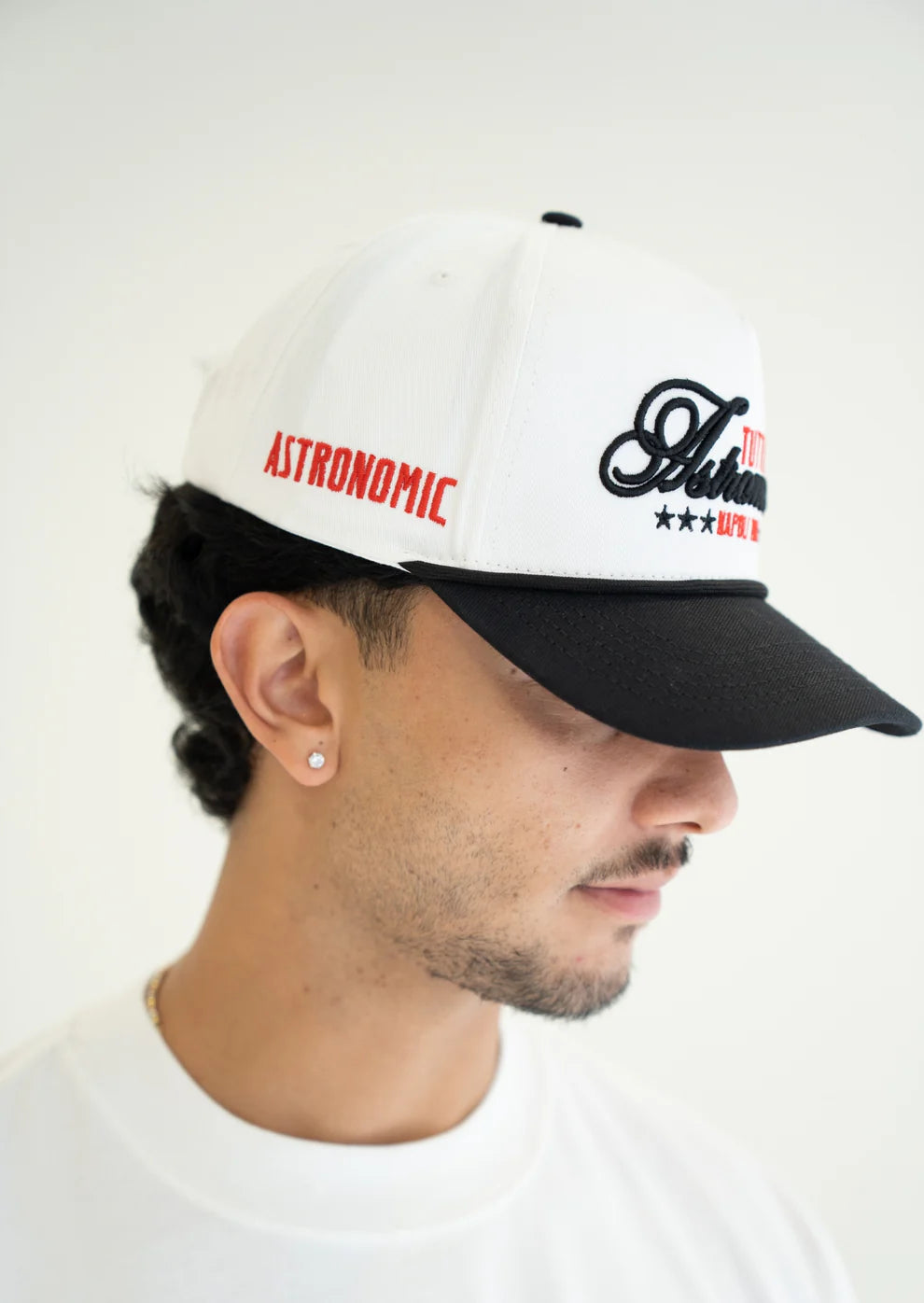 Astronomic Gorra Tutto Passa - Crema y Negro