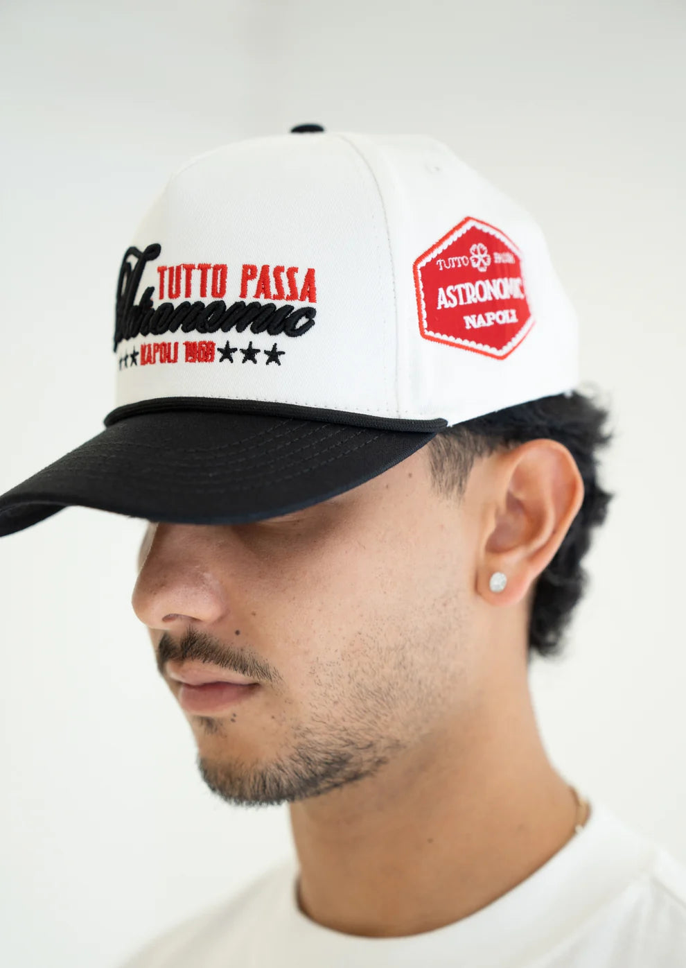 Astronomic Gorra Tutto Passa - Crema y Negro