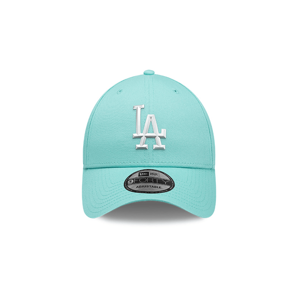 New Era Gorra Los Angeles Dodgers MLB Tpu Badge 9FORTY Ajustable Verde