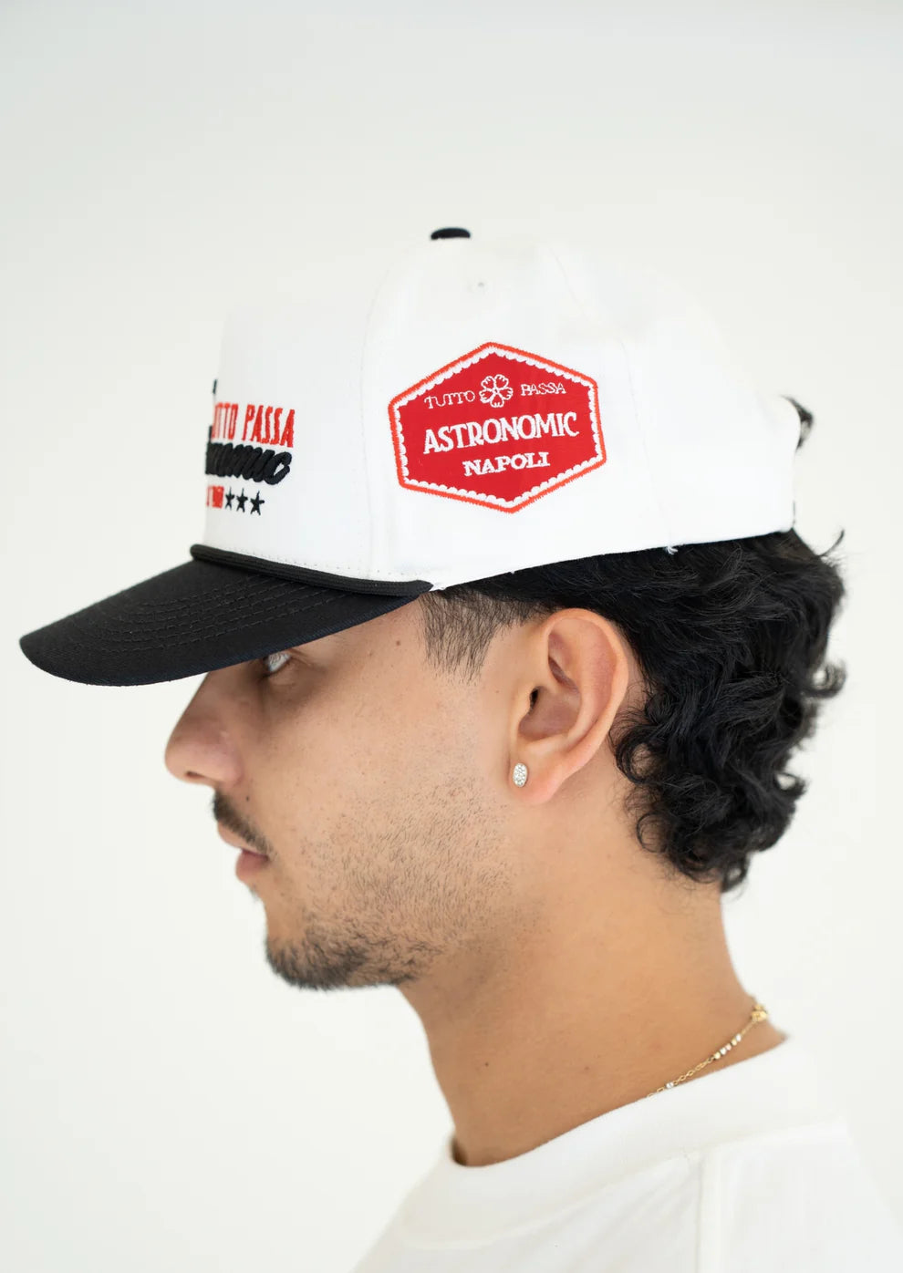 Astronomic Gorra Tutto Passa - Crema y Negro