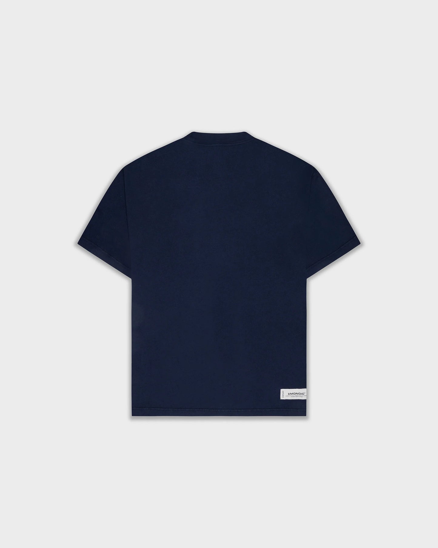 Monoic Camiseta Oversized Básica - Azul Navy