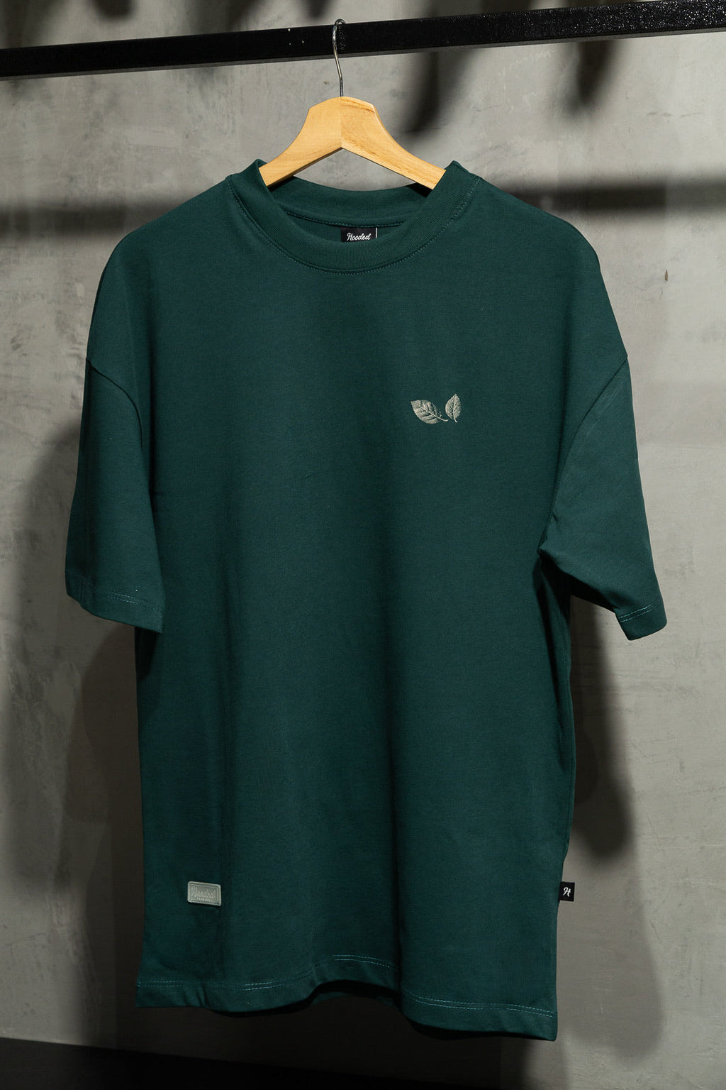 Hooded Zen Green T-Shirt