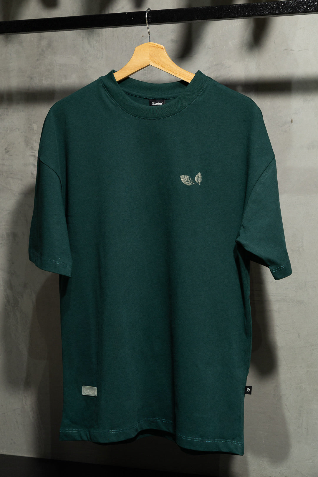 Hooded Zen Green T-Shirt