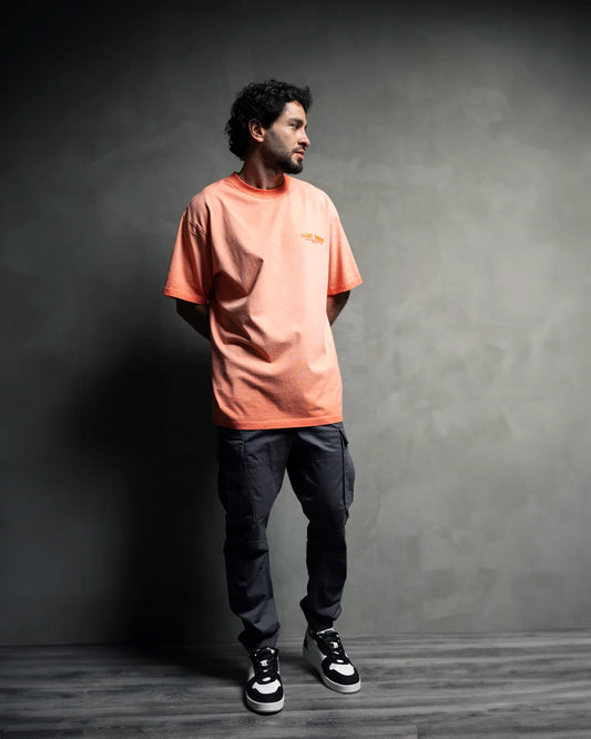 SAINT THEORY NARANJA DESVANECIDO T-SHIRT