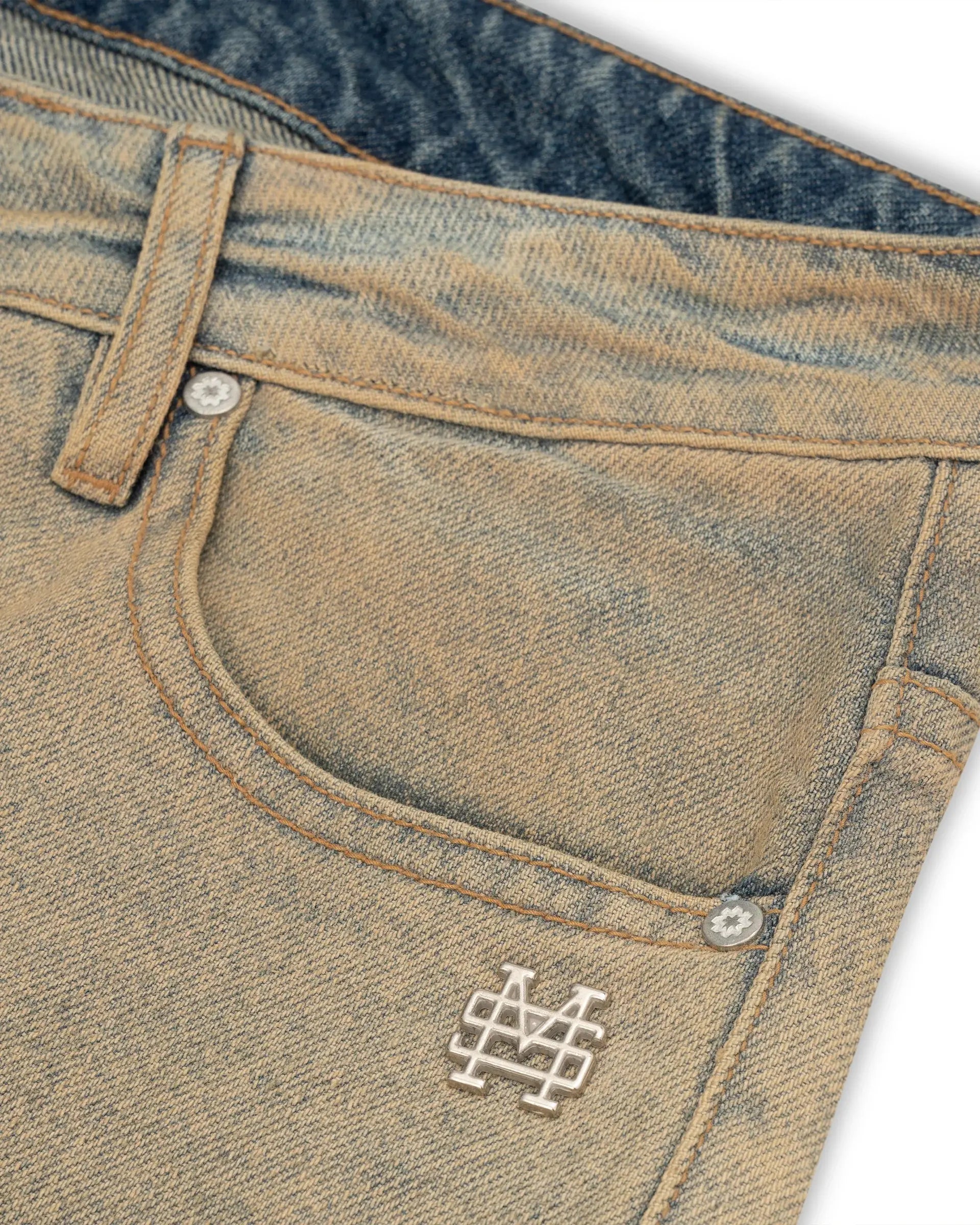 Monoic Wide Fit Jean - Rusty