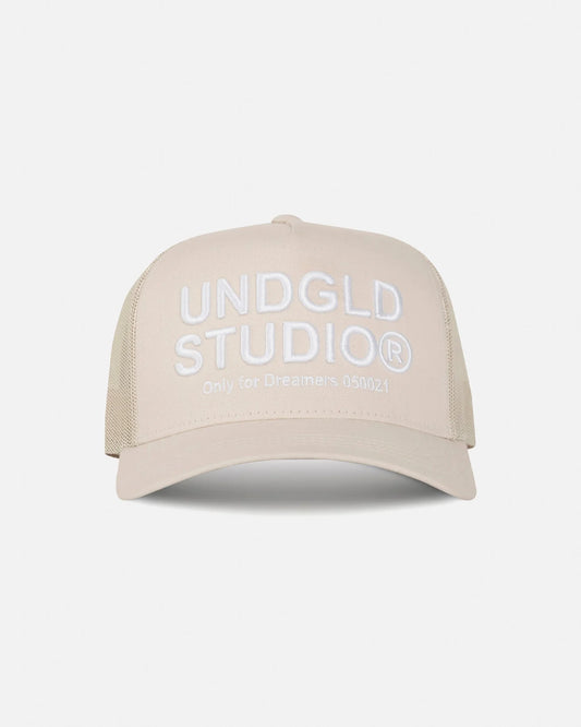 Undergold Basics Undgld Studio Trucker Cap Bone