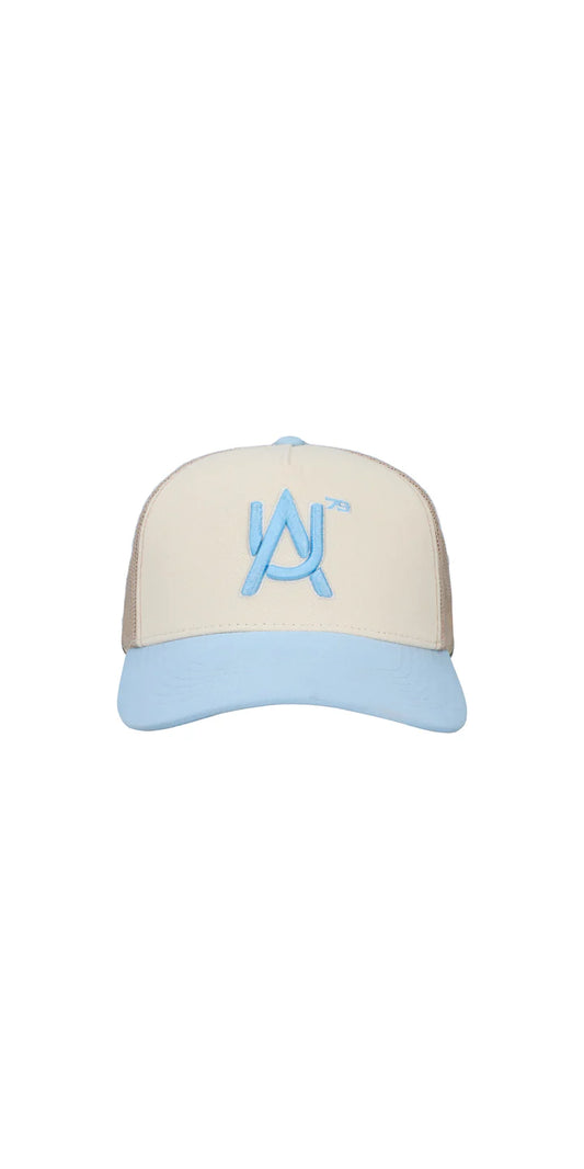 Aurum light blue trucker cap