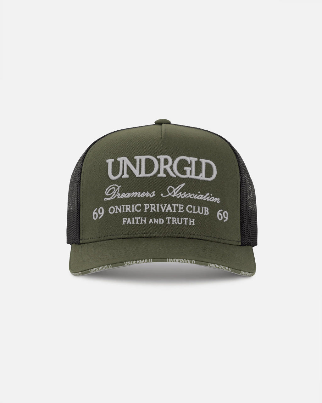 Undergold Basics UNDRGLD Trucker Cap Khaki Green