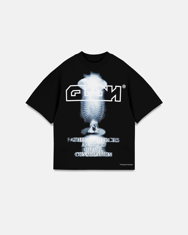 Undergold Spring Consolation Boxy Fit Tshirt Black