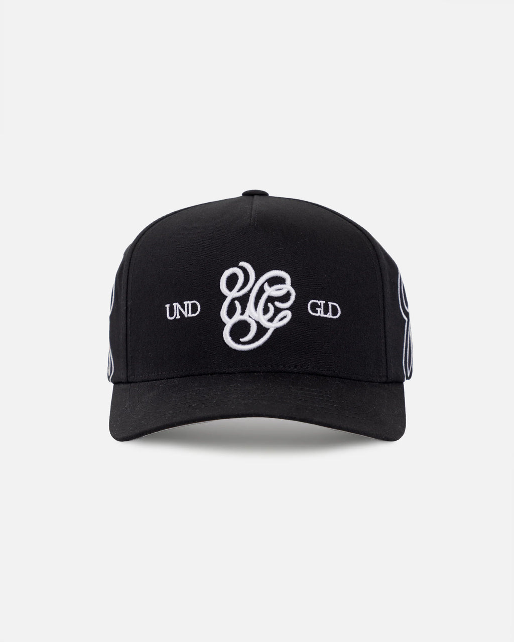 Undergold Basics UG Monogram High Crown Cap Black