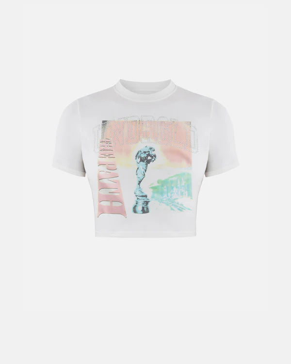 Undergold The Path Dawn Baby Tee White