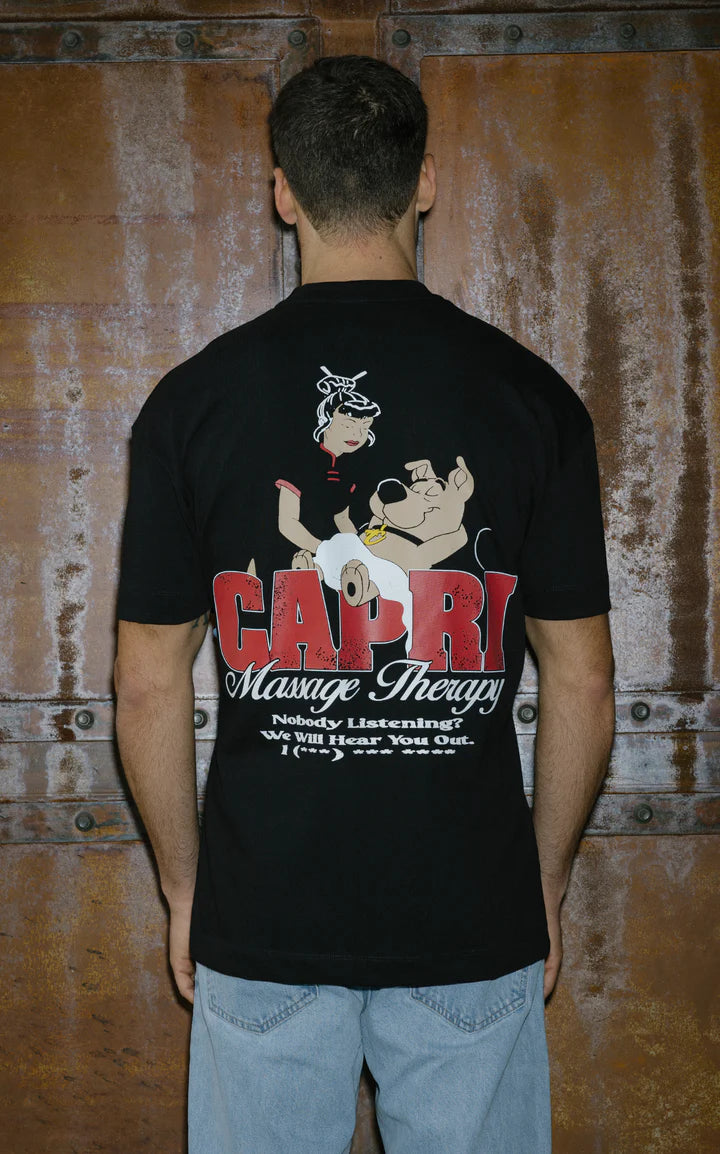 Gruppo Capri massage therapy tee