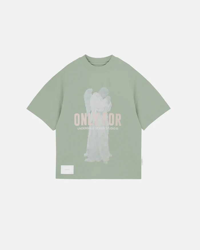 Undergold Dreamers The Prayer Boxy Fit T-shirt Green