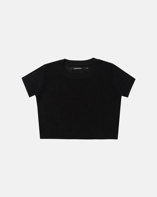 Undergold Basics Knit Baby Tee Black