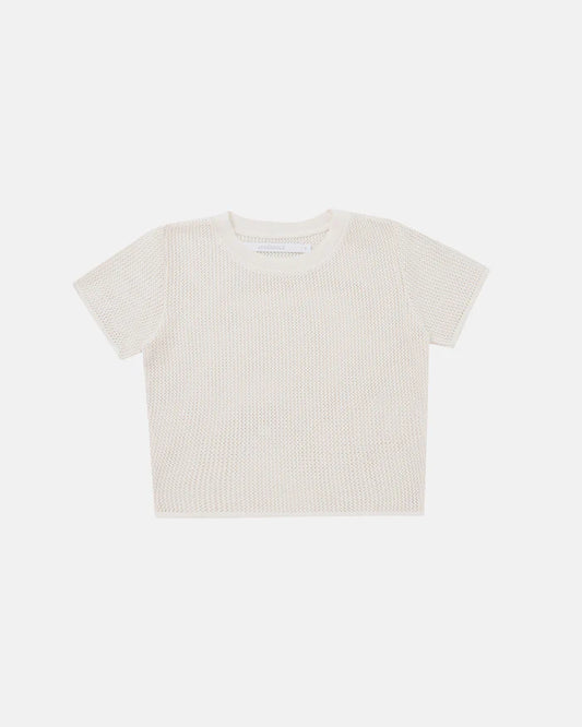 Undergold Basics Knit Baby Tee Cream