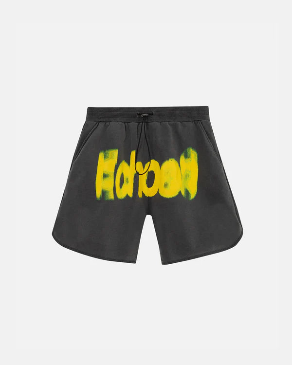 Undergold echoes echo biased shorts old washed gray