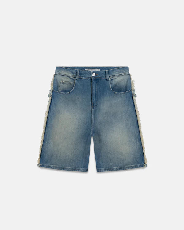 Undergold Spring Frayed Jorts Blue