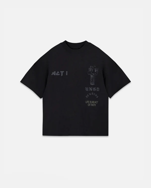 Undergold Act 1 Essence Fit Tshirt Vintage Black