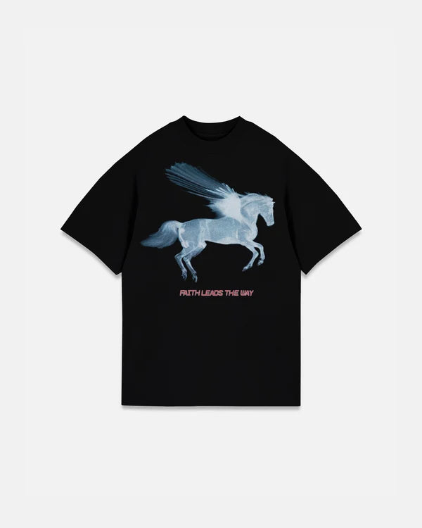 Undergold Act 1 Static Pegasus Tshirt Black