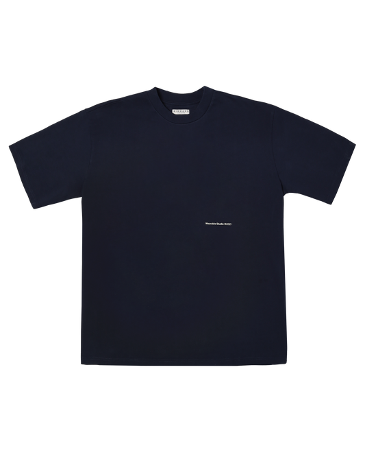 Birmano B signature blue t-shirt