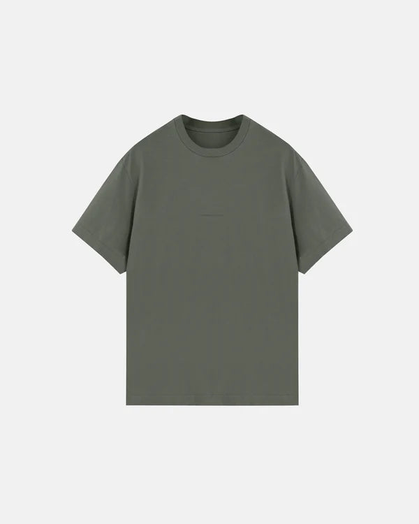 Undergold basics undergold company regular fit tshirt olive green