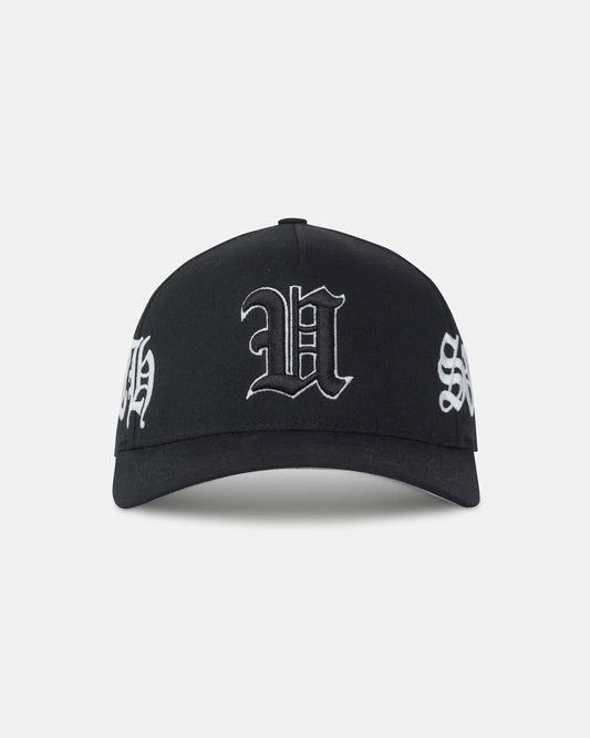 Undergold Line U South High Crown Cap Black