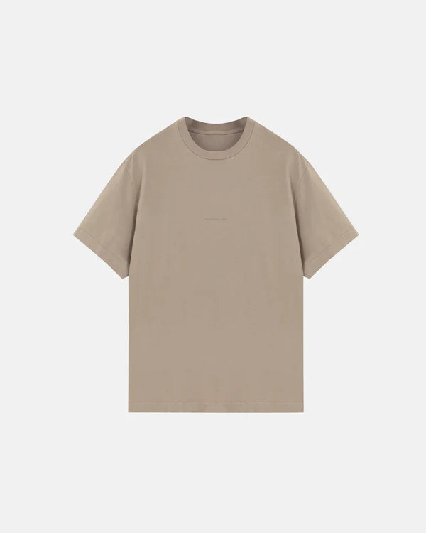 Undergold basics undergold company regular fit tshirt light brown