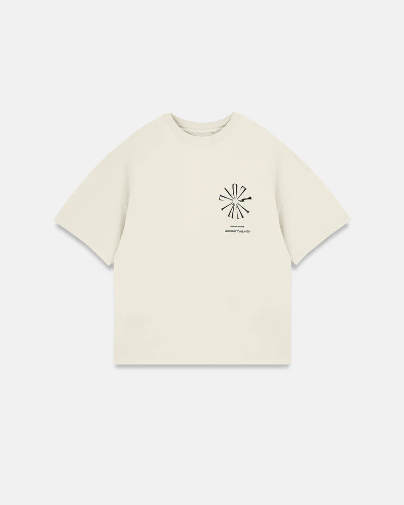 Undergold Spring Pray 4 Love Boxy Fit Tshirt White