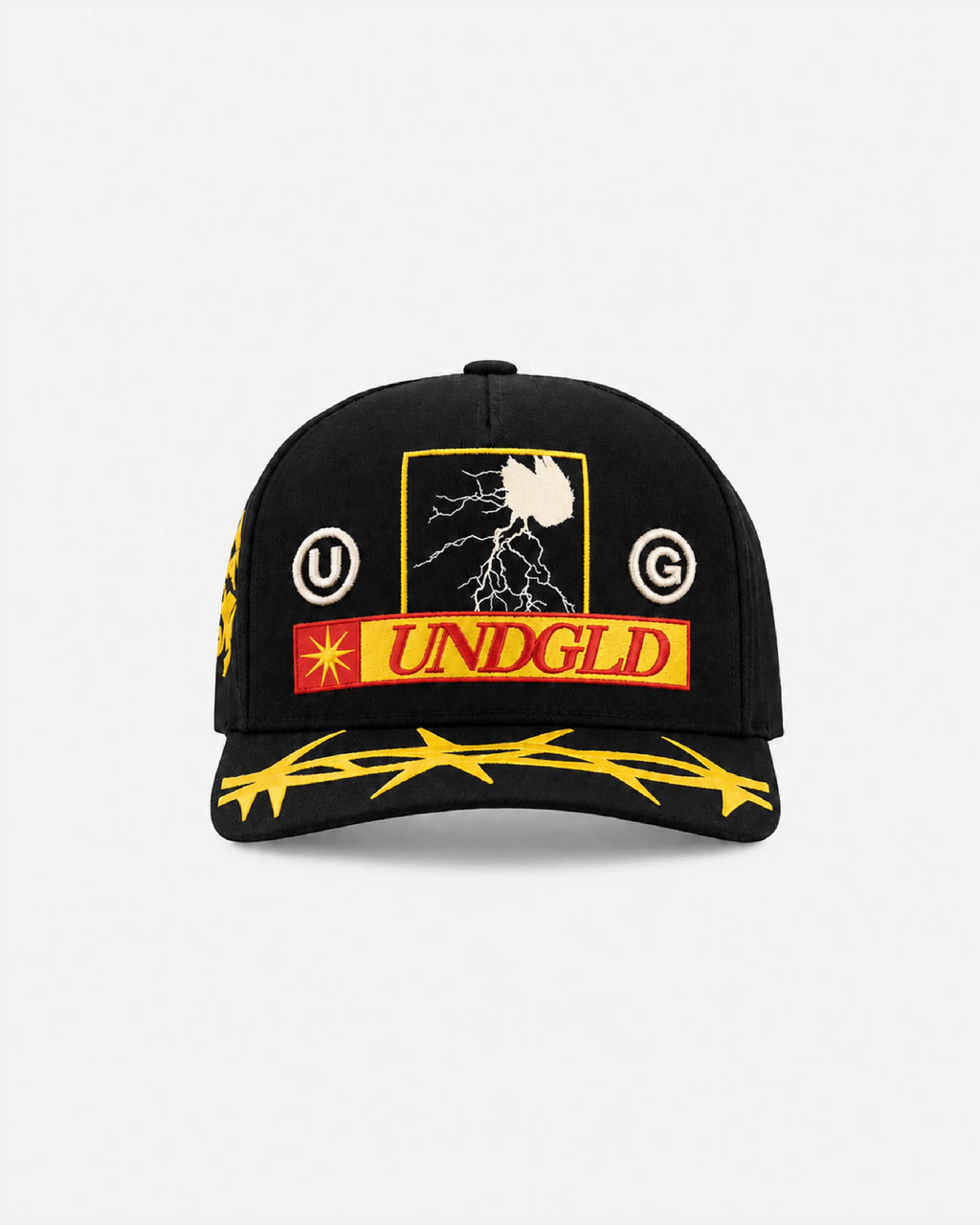 Undergold Basics Storm High Crown Cap Black