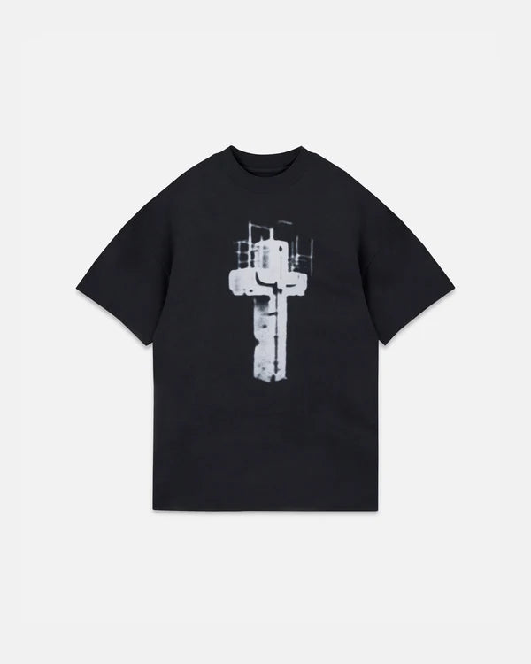 Undergold Act 1 Cross Tshirt Vintage Black
