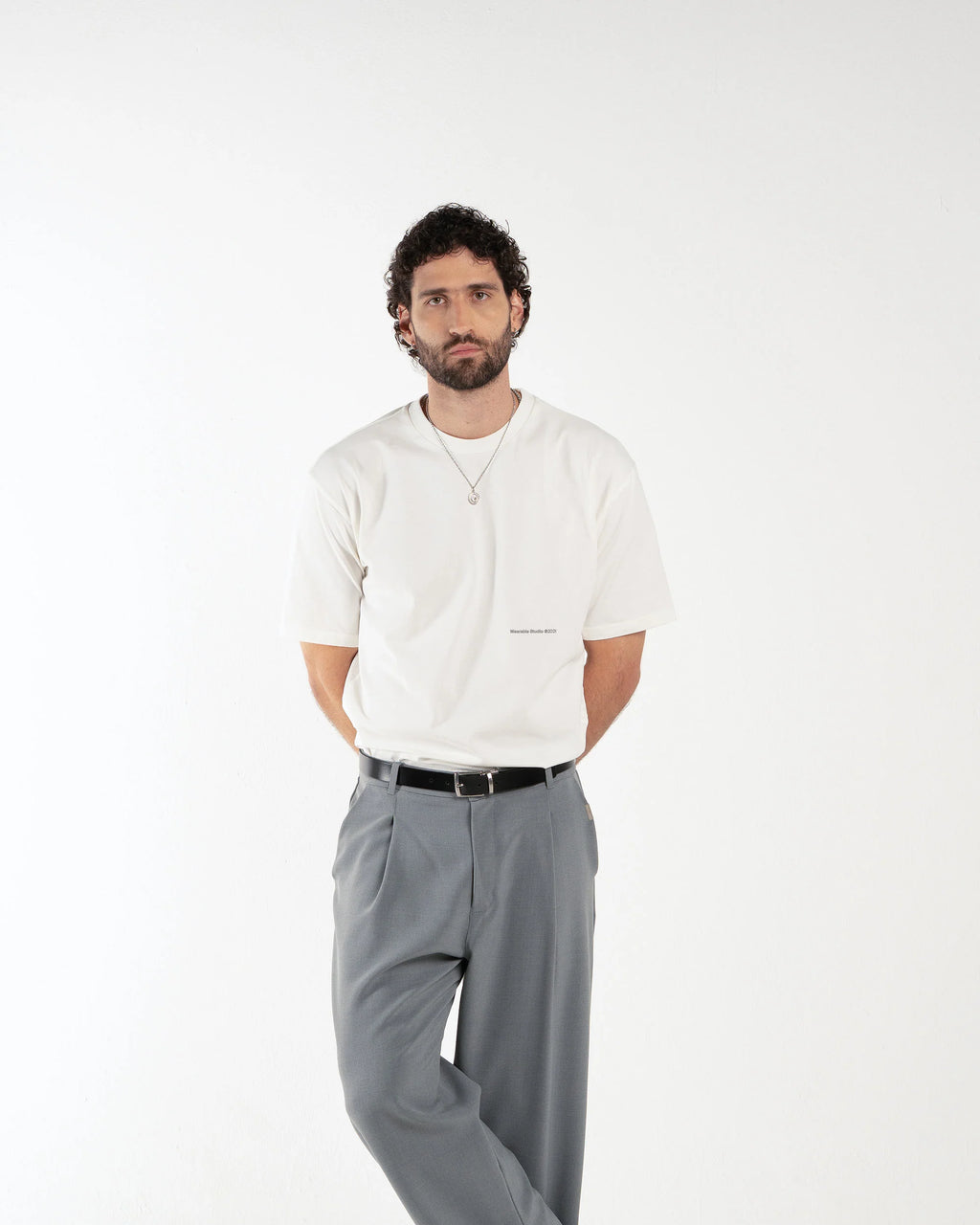 Birmano b signature ivory t-shirt