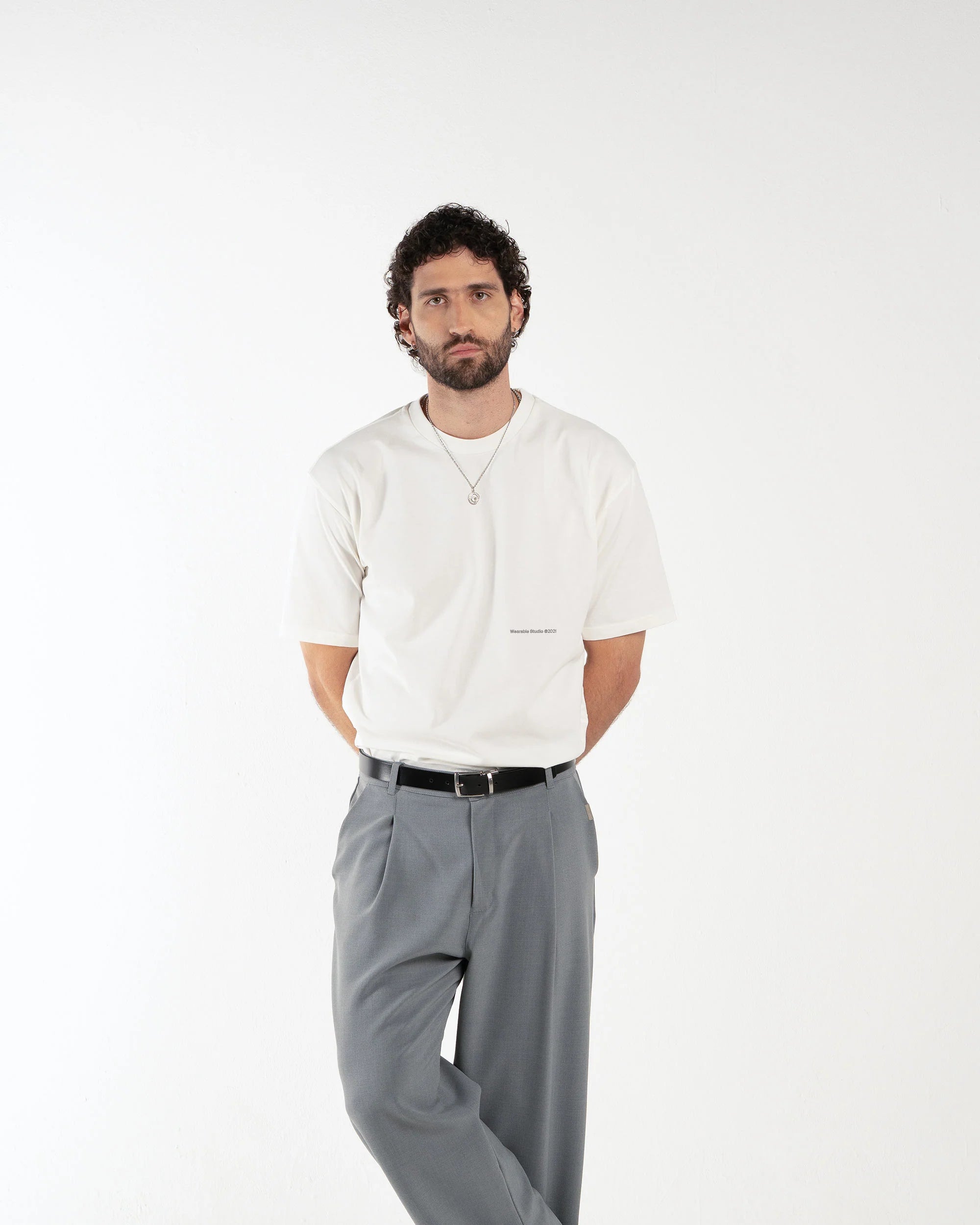 Birmano b signature ivory t-shirt