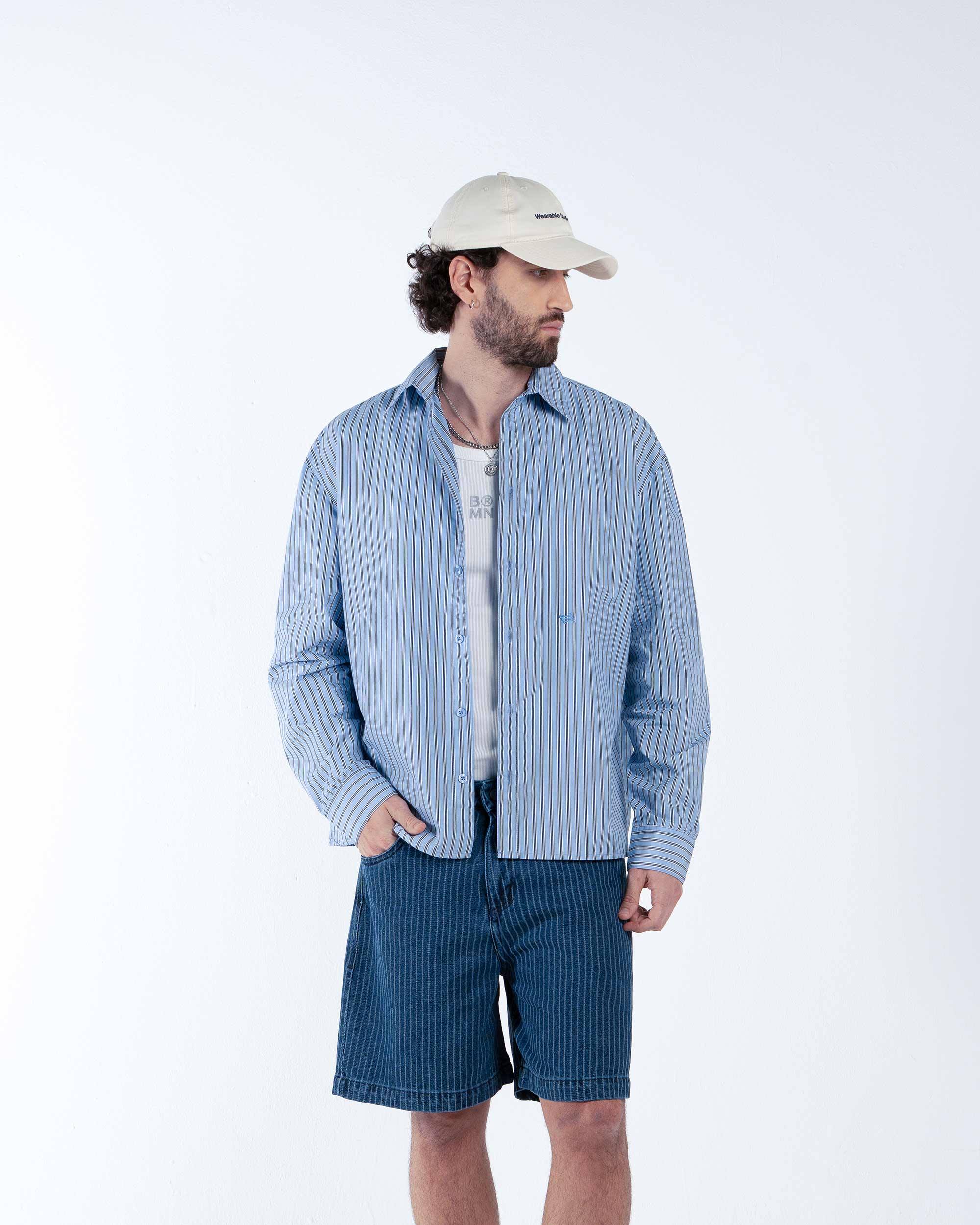 Birmano rum's house stripe shirt