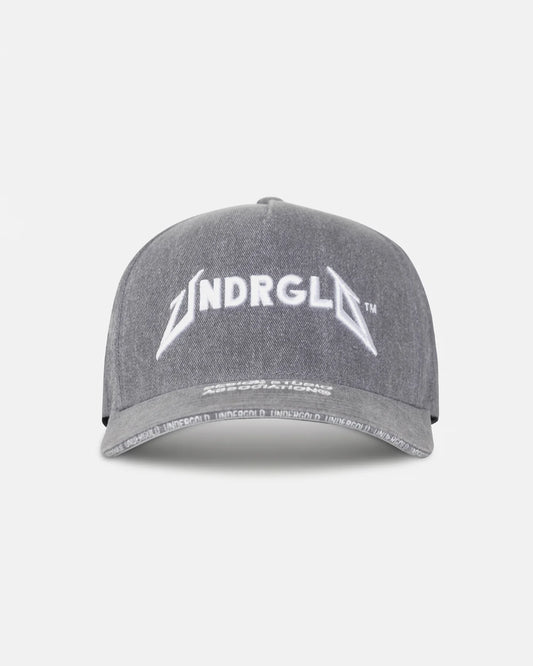 Undergold Thunder Rider Undrgld High Crown Cap Vintage Gray