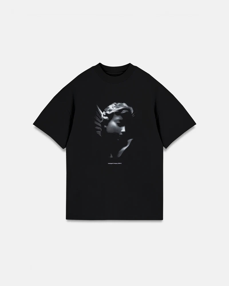 Undergold Holy State Angel Tshirt Black