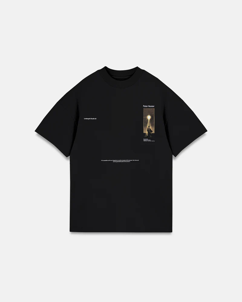Undergold Spring Pater Noster Tshirt Black