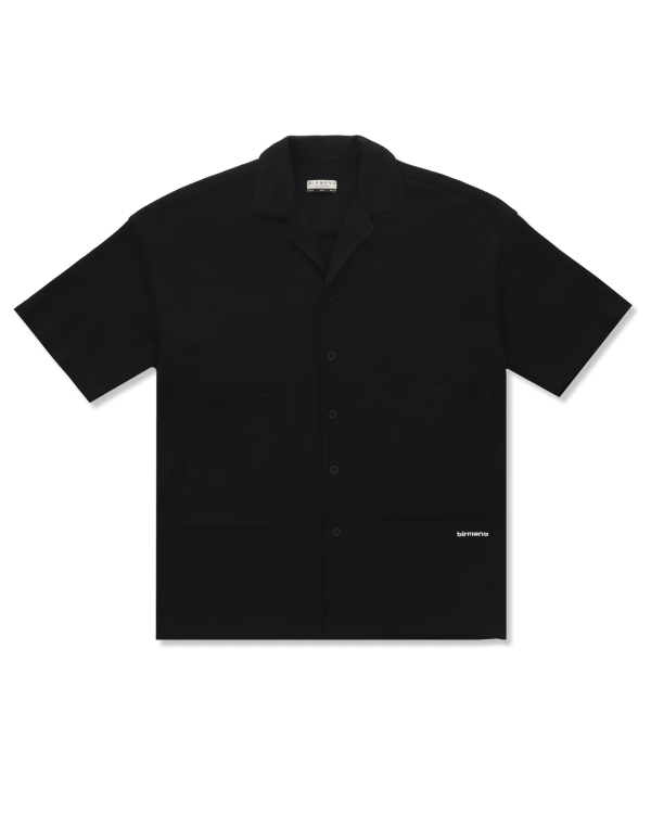 Birmano chess black shirt