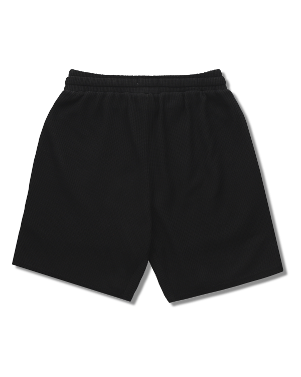 Birmano chess black shorts