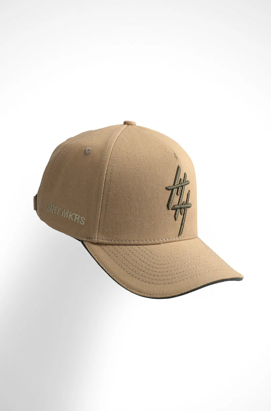 Money Makers beige - verde Cap