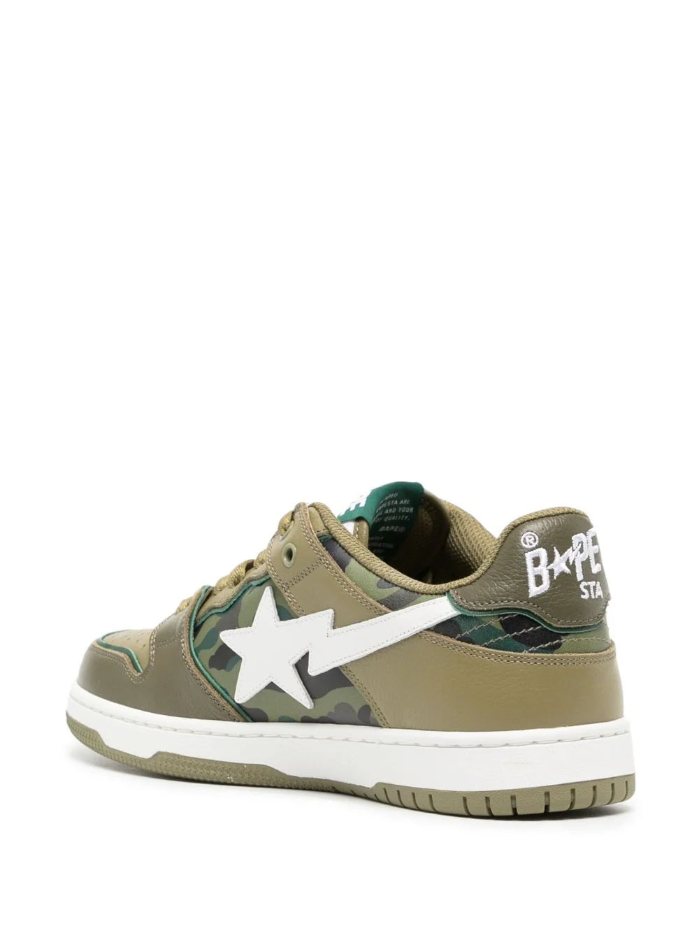 BAPE Green SK8 Sta #4 Sneakers