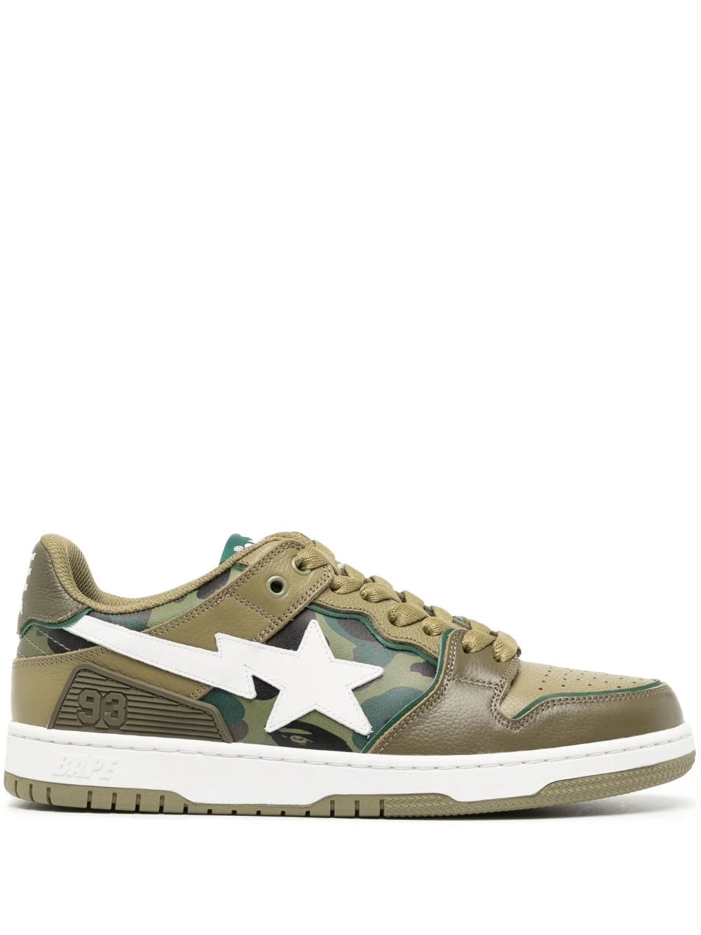 BAPE Green SK8 Sta #4 Sneakers