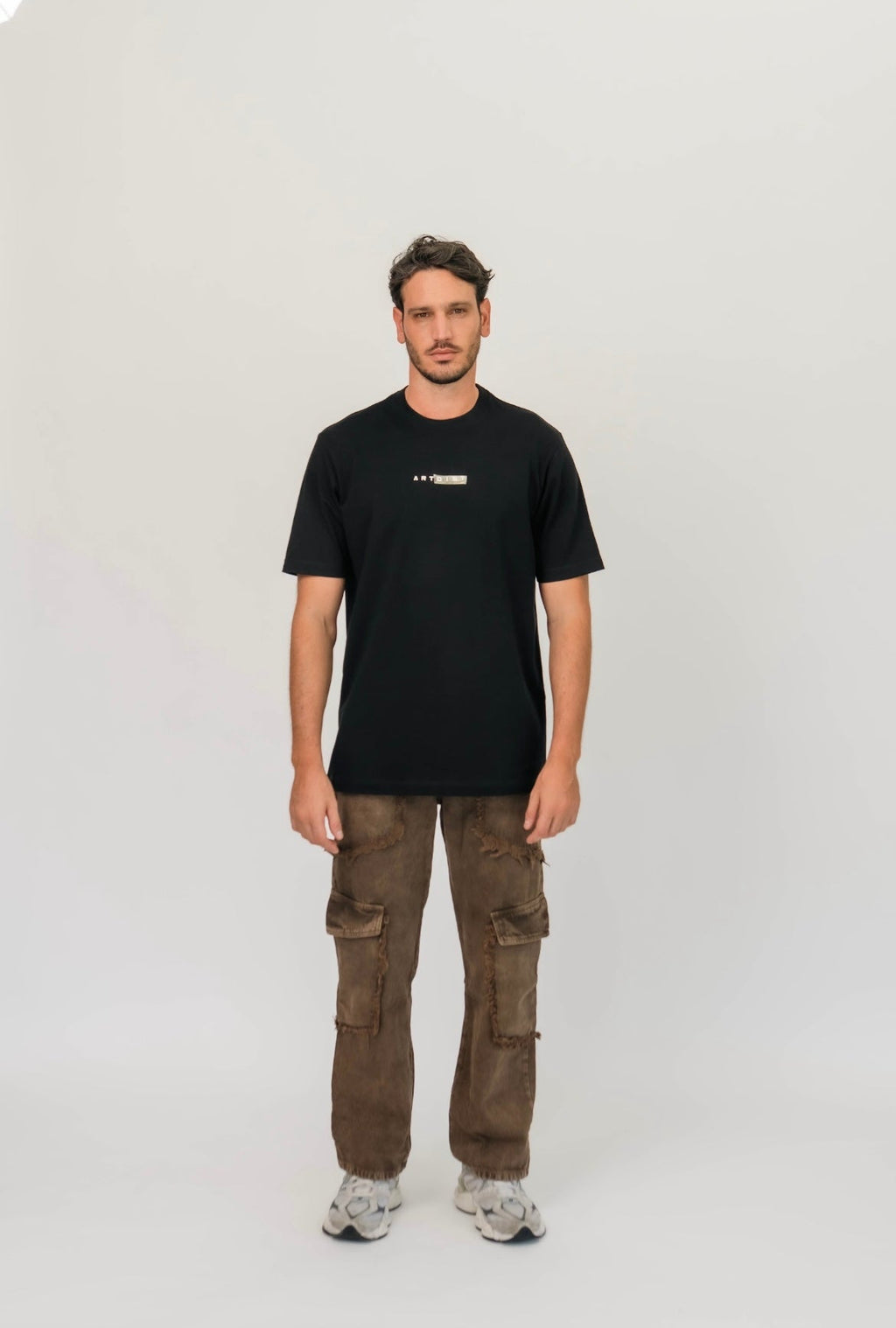 Artdist verse black t-shirt