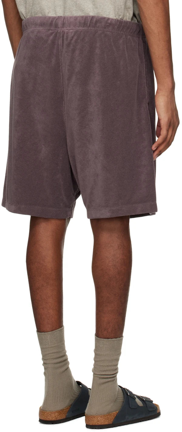 Essentials Purple Drawstring Shorts