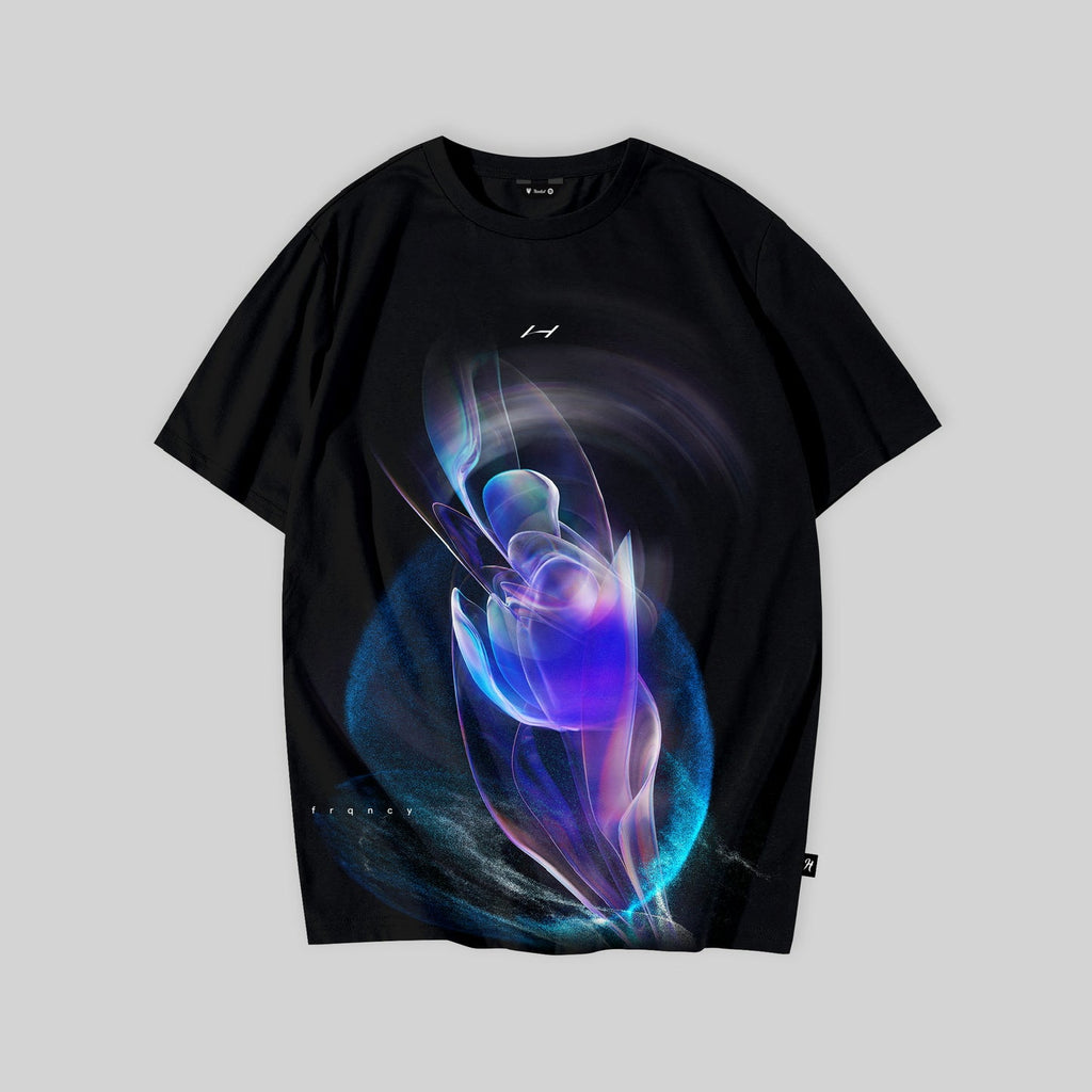 Hooded Bonus Track Fracuency Black T-Shirt