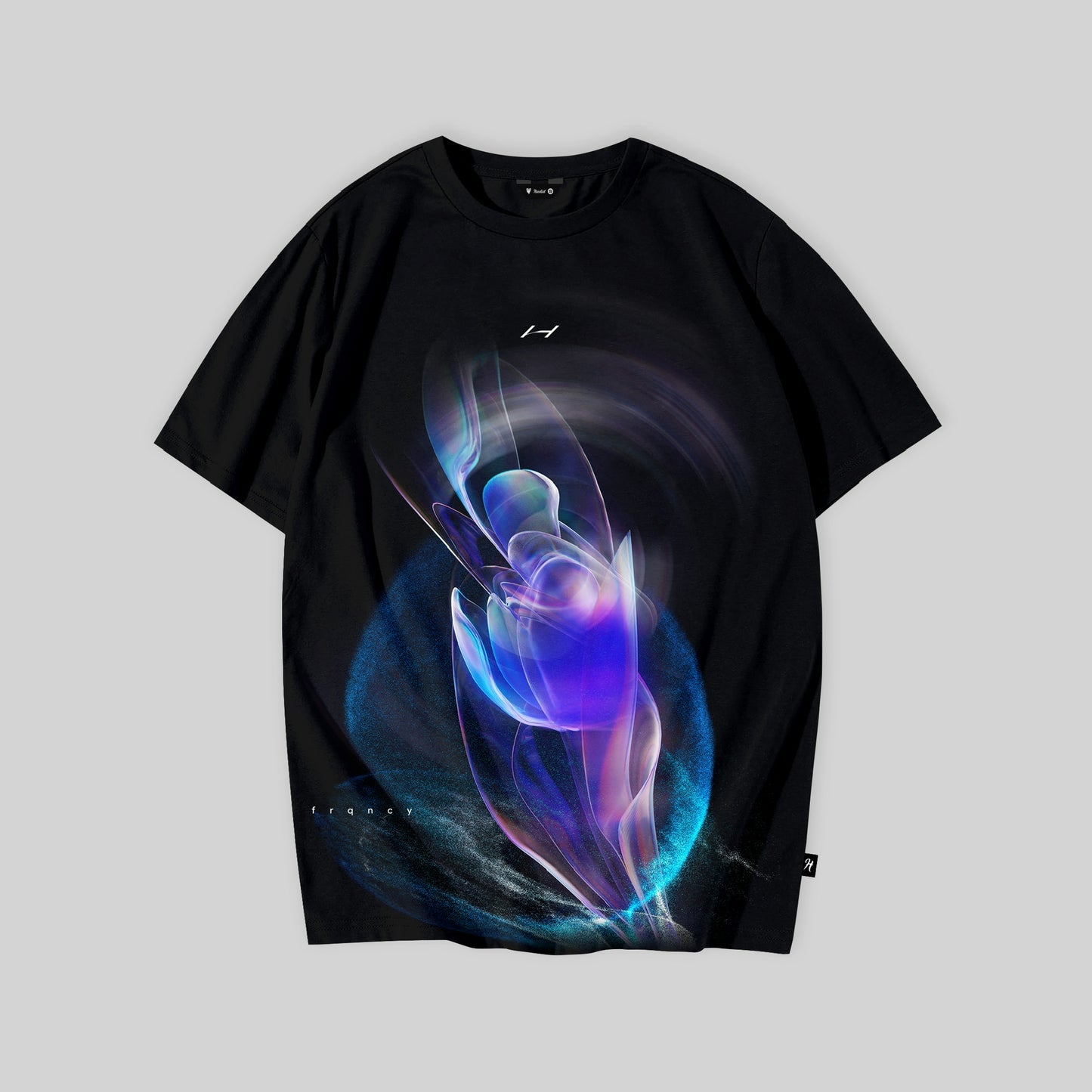 Hooded Bonus Track Fracuency Black T-Shirt