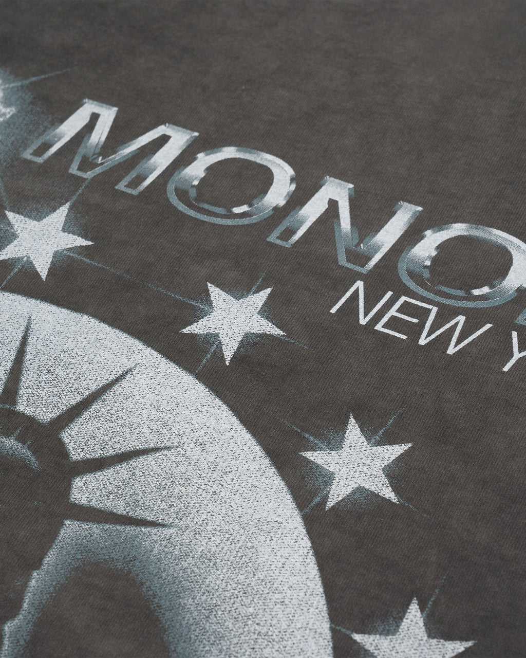 Monoic Camiseta Liberty - Gris Desgastado